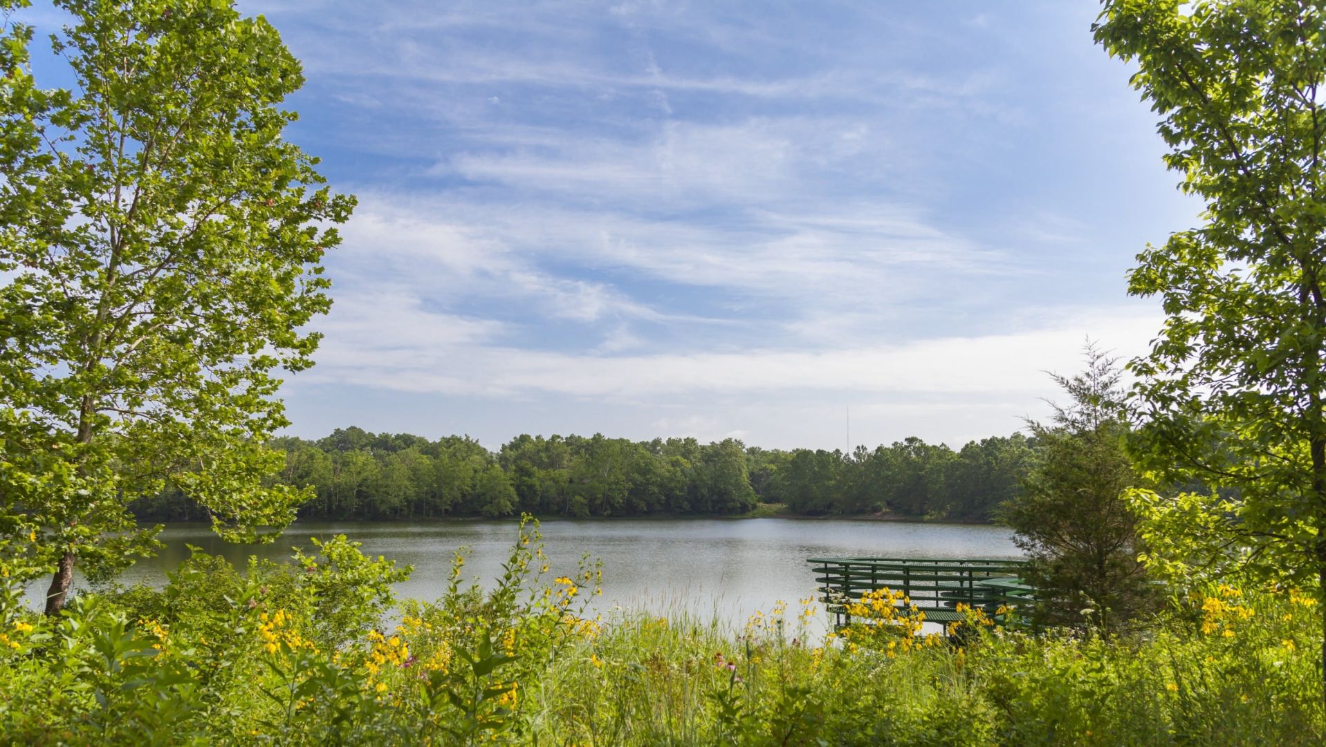 Lake at Newfields